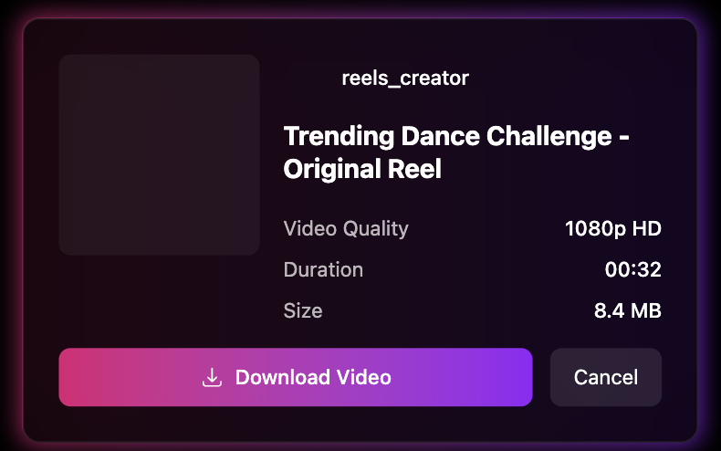 Download extracted audio